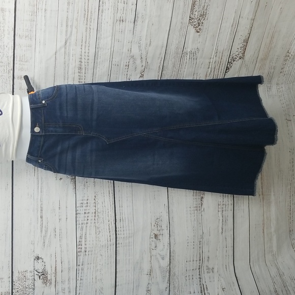 Cato Blue Denim Maxi Skirt - Picture 2 of 10